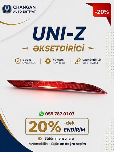 varta: CHANGAN UNI-Z ehtiyat hissələri • Model uyğunluğu: Changan UNI-Z • — 5