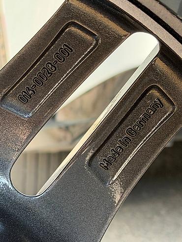 Диски: Диски R 19 Brabus, Комплект, отверстий - 5, Б/у — 4