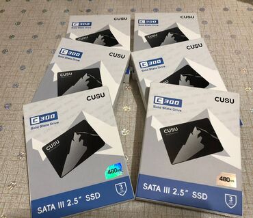 жёсткий диск: Daxili SSD disk 480 GB, 2.5", Yeni