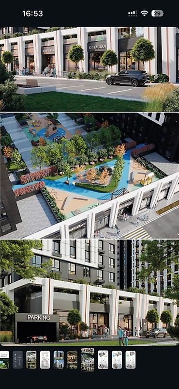 место помещение: 1 комната, 45 м², Городская больница №4 (ул. Айни) Элитка, 14 этаж — 3