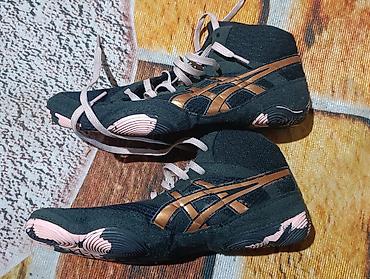 Борцовки Asics - Модель: высокие борцовки (wrestling shoes) Asics с