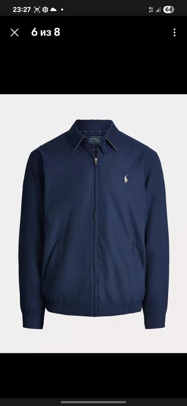 джинсовая теплая куртка: Продаю винтажный жакет polo ralph lauren L size новая