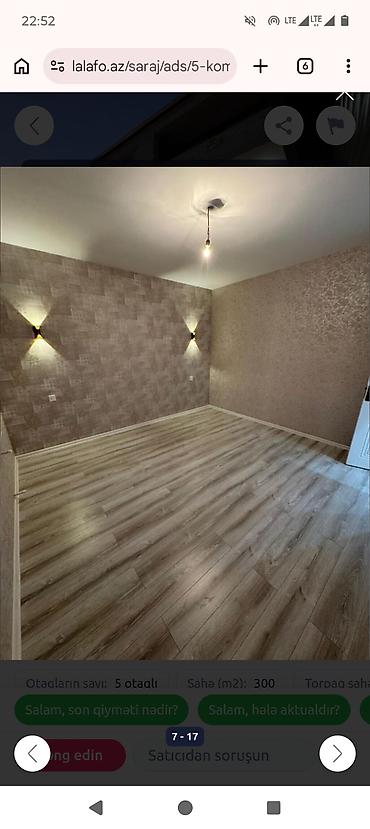 Həyət evi alıram: 300 kv. m, 5 otaqlı — 5