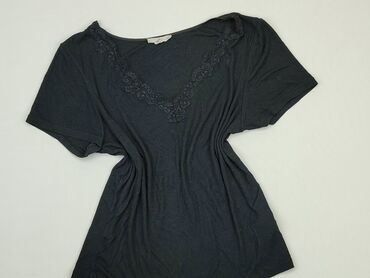 krotka czarne bluzki: Bluzka Damska, M, stan - Dobry