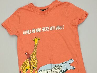 pomarańczowa koszulka dziecięca: Koszulka, Little kids, 3-4 lat, 98-104 cm, stan - Bardzo dobry