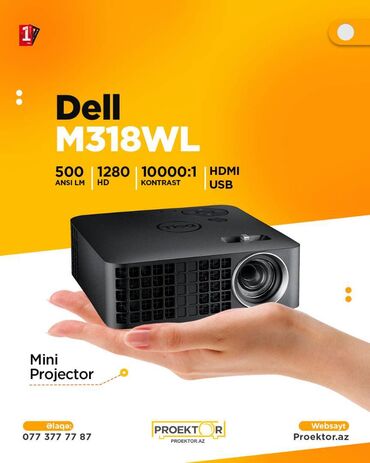 Proyektorlar: Yeni Portativ Proyektor Ödənişli çatdırılma — 5