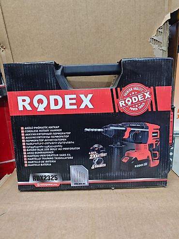 Перфораторлор: Аккумуляторный перфоратор RODEX RDX2325 - Тип: безударно-ударный — 1