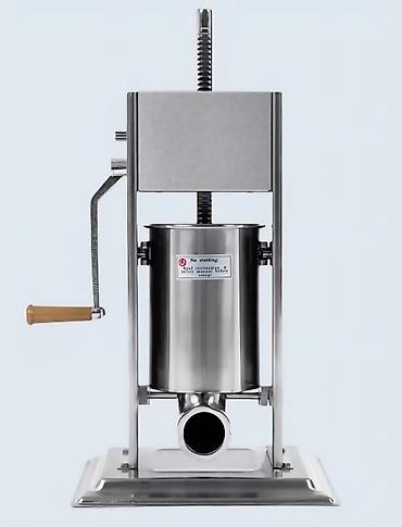 Консервация и мясные изделия: Шприц колбасный VS-5 - Объем цилиндра: 5 л - Материал: полностью — 8