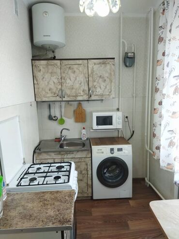 квартира фатьянова: 1 бөлмө, 34 кв. м, 105-серия, 5 кабат, Евроремонт