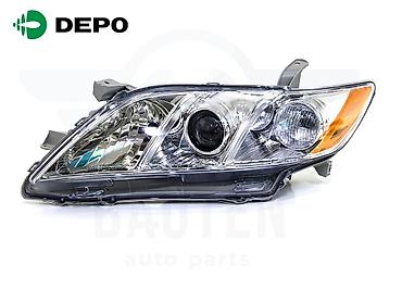 поворотки: Фара передняя для Toyota Camry V40 (рестайлинг, 2009–2011) - — 2
