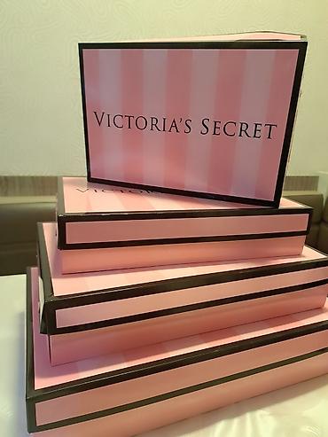 Другое: Victoria secret hədiyyə qutuları satılır. 4-lü dəst şəklindədir — 2