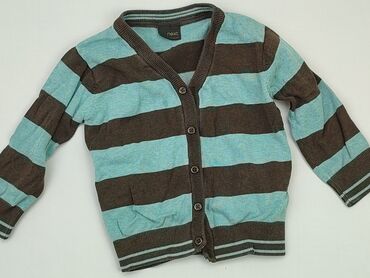 sweterek turkusowy: Bluza, Next, 1.5-2 lat, 86-92 cm, stan - Bardzo dobry