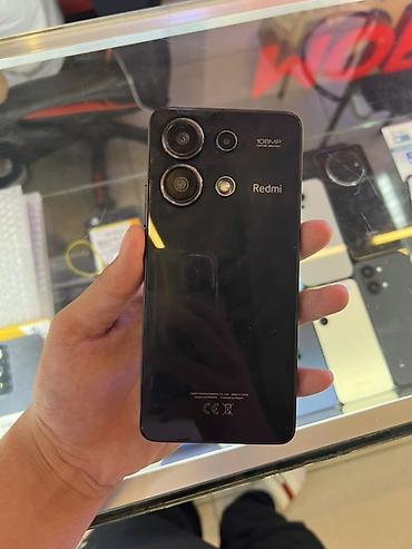 Мобильные телефоны и аксессуары: Redmi, Redmi Note 13, Б/у, 256 ГБ, цвет - Черный, 2 SIM — 1