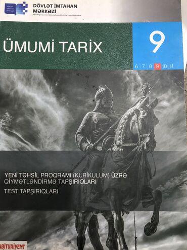 umumi tarix 10 sinif e derslik: Təptəzə 9 sinif ümumi tarix toplusu içi yepyenidir heç bir sual