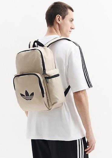 bagozza бренд: Дисконт центр. Рюкзак Adidas Originals (Trefoil) - Цвет: бежевый с — 3