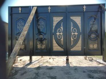 Распашные ворота: Ворота, распашные, откатные, металл России, отличное качество, есть в — 26