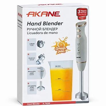 el blenderi: Akane A.793W 700 ml əl blenderi – paslanmaz polad bıçaqlı, erqonomik — 1