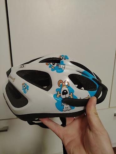 Oprema za bicikliste: Dečija biciklistička kaciga sa motivom psa vel obim 49-55 - Veličina — 2