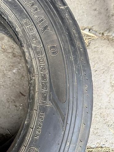 Шиналар жана дисктер: Шина Goodyear FuelMax D 2шт. Цена 14000 за пару - Размер: 295/60 — 3