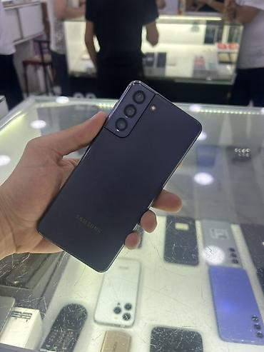 Samsung Galaxy S21, 128 GB, rəng - Qara, Simsiz şarj