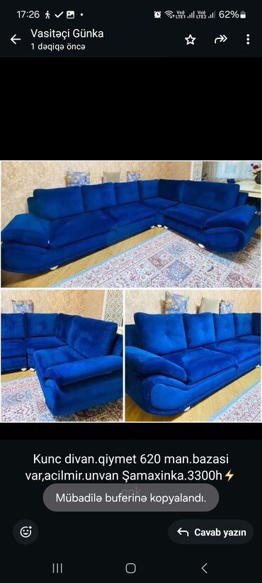Sifarişlə çarpayılar: Künc divan, İşlənmiş, Açılmayan, Bazasız, Çatdırılma yoxdur lalafo.az -da Sifarişlə çarpayılar: Künc divan, İşlənmiş, Açılmayan, Bazasız, Çatdırılma yoxdur