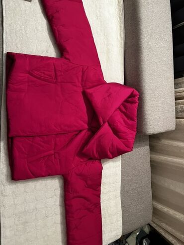 Zimske jakne: Zimska jakna sa kapuljačom – jarko roze/karmin crvena - Debelo — 1