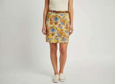 spódnice czarne asymetryczne: Derek Heart, Women`s skirt, size S