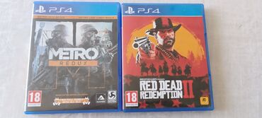 playstation 4 бишкек купить: Игры на ps4 оба идеальном состоянии REG DEAD REDEMPTION 2 и метро