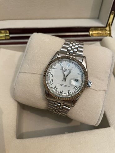 gumus saat: Yeni, Qol saatı, Rolex, rəng - Gümüşü