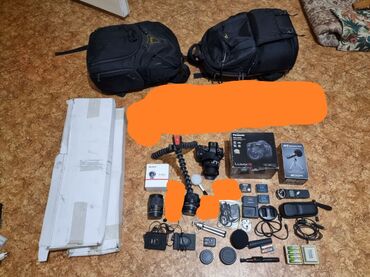 фотоапарат панасоник: Panasonic lumix g85 4k продается весь комплект на фото. 2 штатива, 2