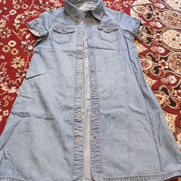 джинсовая сарафан платье: Детское платье