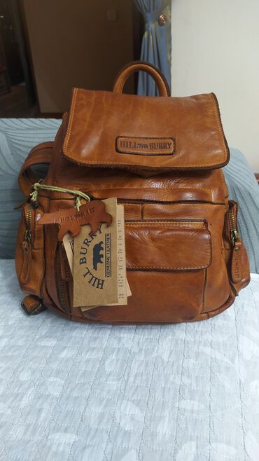 Рюкзаки: Рюкзак Hill Burry из натуральной кожи - Материал: натуральная кожа — 14