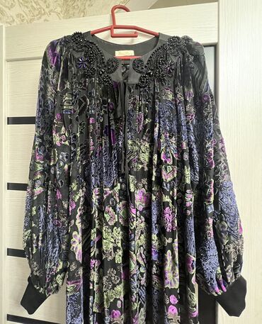 Вечерние платья: Вечернее платье, Пышное, Длинная модель, Велюр, С рукавами, Камни, 6XL — 7