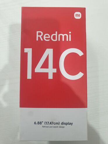 чехол редми 4: Redmi, Redmi 14C, Новый, 256 ГБ, цвет - Черный, 2 SIM