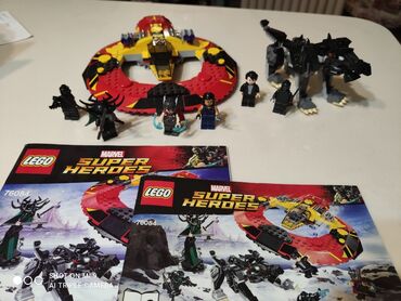детские бу игрушки: Lego marvel. Лего Марвел. Супер Герои. Мстители Оригинал!!! 76084