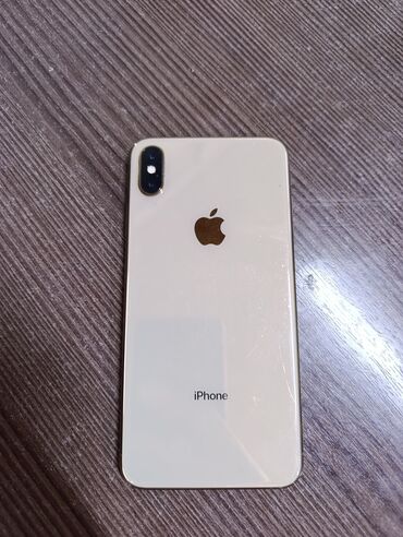 Apple iPhone: IPhone Xs Max, Б/у, 256 ГБ, Золотой, Чехол, 100 %