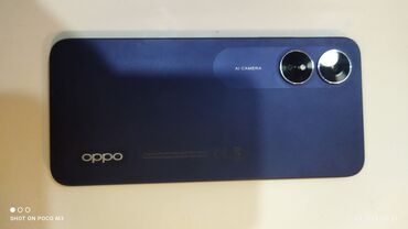 sade telefon: Oppo A16, 64 GB, rəng - Göy, Sensor