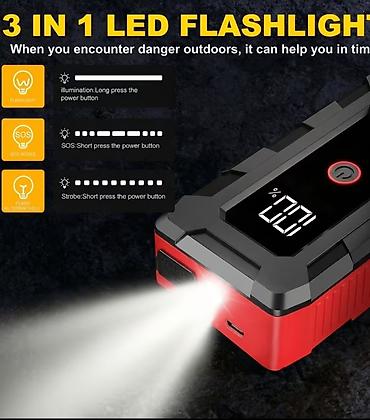 bagi prodaja: Prenosni starter za akumulator (jump starter) 12V - Snaga za — 5