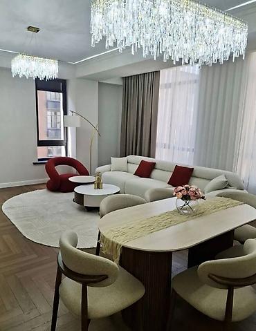 centr park: 3 комнаты, 105 м², Асанбай мкр Элитка, 9 этаж, Дизайнерский ремонт — 4