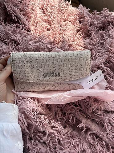 Digər aksesuarlar: Original GUESS pul qabı - Model: GUESS qadın pul qabı/klatç tipli — 1