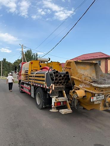 битумный насос: Услуги стационарный автобетононасос — 4