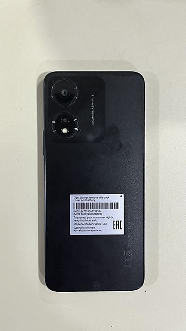 poco x5: Honor X5, 64 GB, rəng - Qara, Barmaq izi — 2