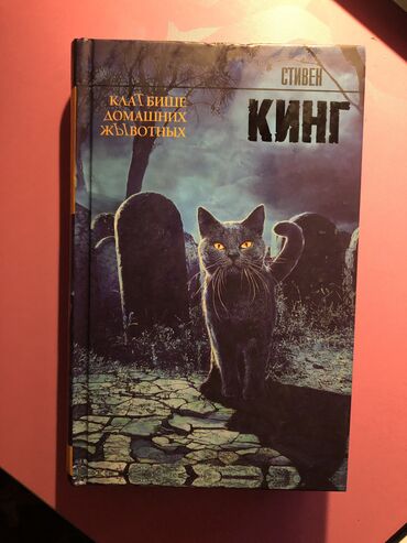 книга даф: Кладбище домашних животных Стивена Кинга . Дарили на день рождение