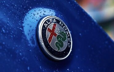 runx alex: Шильдик на капок Alfa Romeo металлический логотип на двухстороннем