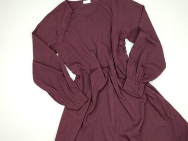 sukienki midi plisowane: Women`s dress, Vila, Size XL (EU 42)