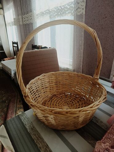 генератор холодного тумана купить в бишкеке: Meyvə xonçası üçün səbət Təbii söyüddən hörülmüş səbət - Material