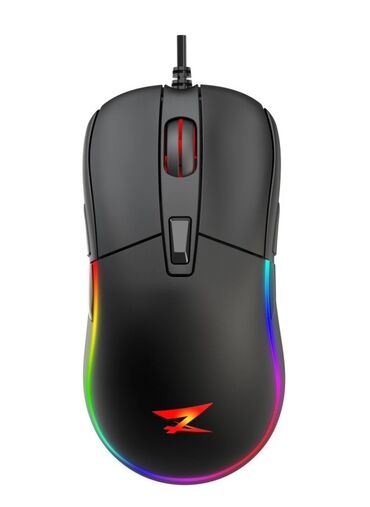 klaviatura notebook: ZET Gaming Respawn simli oyun siçanı - Rəng: qara, korpus boyunca RGB