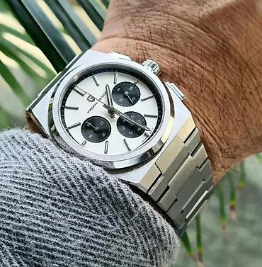 Ručni satovi: PAGANI DESIGN PD-1761 - Panda - Bela - Tissot PRX homage Potpuno nov — 3
