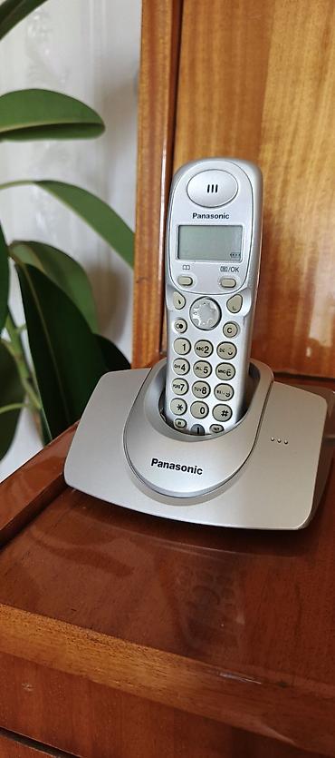 simsim: Stasionar telefon Panasonic, Simsiz, İşlənmiş, Ünvandan götürmə, Ödənişli çatdırılma — 9