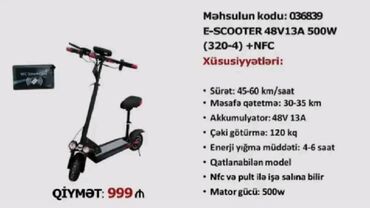 Elektrikli samokatlar: Salam İşə gedib gəlmək üçün almişdim işdən çixdiğim üçün artıq — 1